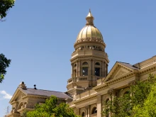 Wyoming state capitol building